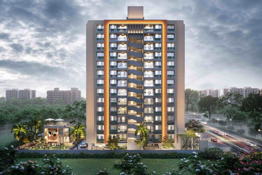 Satya Sankalp Sky - 3 BHK apartments near Vaishnodevi Circle, SG Highway